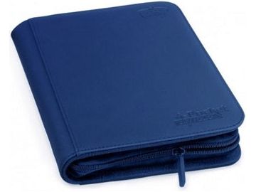Supplies Ultimate Guard - 4 Pocket ZipFolio Xenoskin Binder - Dark Blue - Cardboard Memories Inc.