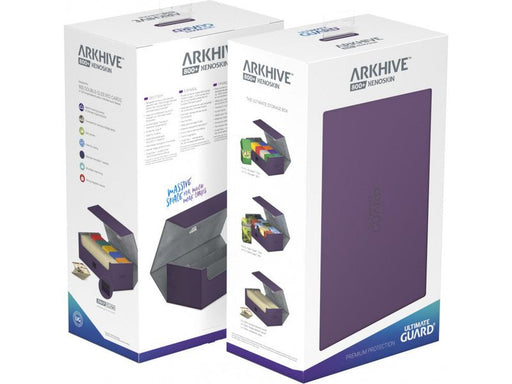 Supplies Ultimate Guard - Arkhive - Purple Xenoskin - 800+ - Cardboard Memories Inc.