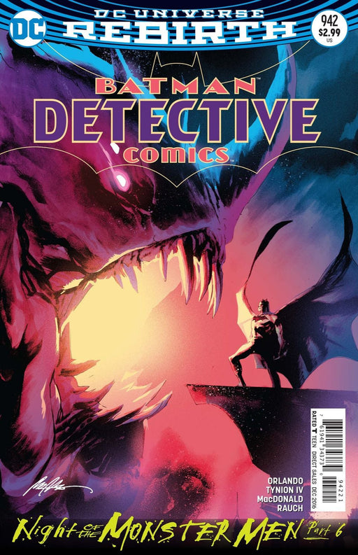 Comic Books DC Comics - Detective Comics (2016 3rd Series) 942 - Cover B Variant Edition (Cond. FN-) - 1752 - Cardboard Memories Inc.