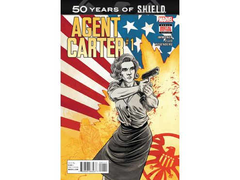 Comic Books Marvel Comics - 50 Years of SHIELD Agent Carter 01 - 4433 - Cardboard Memories Inc.