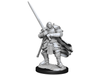 Role Playing Games Wizkids - Dungeons and Dragons - Unpainted Miniature - Nolzurs Marvellous Miniatures - Half Orc Paladin Male - 90307 - Cardboard Memories Inc.