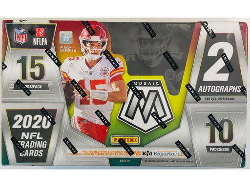 Sports Cards Panini - 2020 - Football - Mosaic - Hobby Box - Cardboard Memories Inc.