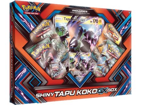 Trading Card Games Pokemon - Shiny Tapu Koko - GX Box - Cardboard Memories Inc.