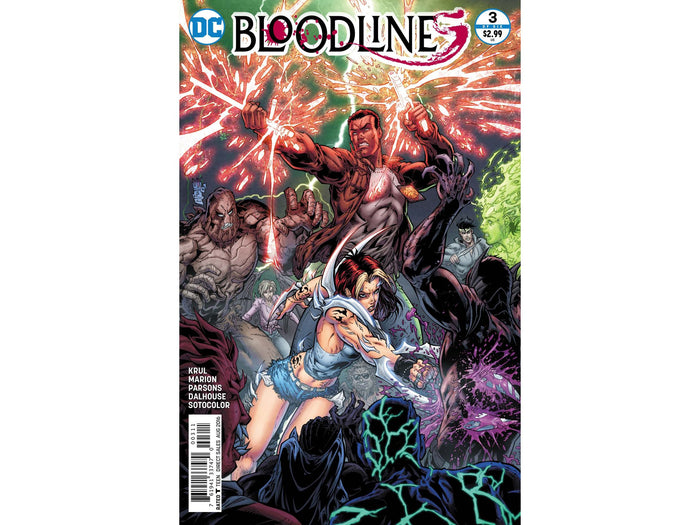 Comic Books DC Comics - Bloodlines 003 (Cond. VF-) - 5738 - Cardboard Memories Inc.