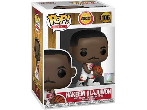 Action Figures and Toys POP! - Sports - NBA - Houston Rockets - Hakeem Olajuwon - Cardboard Memories Inc.