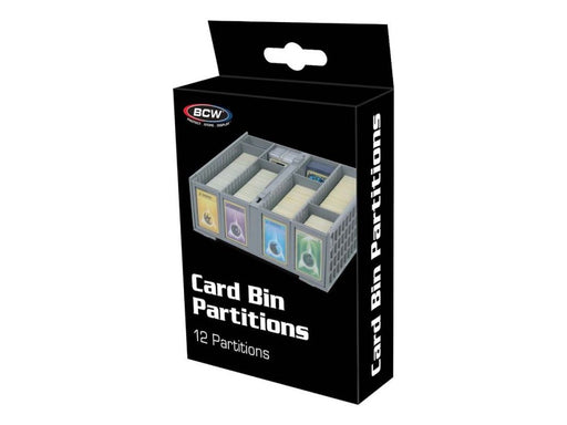 Supplies BCW - Card Bin Partitions - 12 Pack - Cardboard Memories Inc.