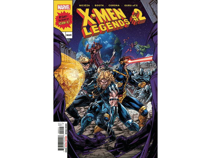 Comic Books Marvel Comics - X-Men Legends 002 (Cond. VF-) - 17768 - Cardboard Memories Inc.