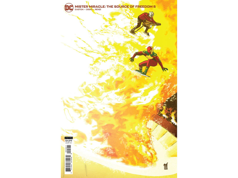 Comic Books DC Comics - Mister Miracle the Source of Freedom 005 - De Landro Card Stock Variant Edition (Cond. VF-) - 10509 - Cardboard Memories Inc.