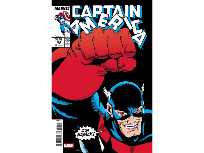 Comic Books Marvel Comics - Captain America 354 - Facsimile Edition - Cardboard Memories Inc.