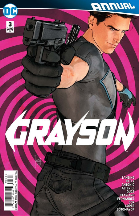 Comic Books DC Comics - Grayson (2014) Annual 003 (Cond. FN+) - 4228 - Cardboard Memories Inc.