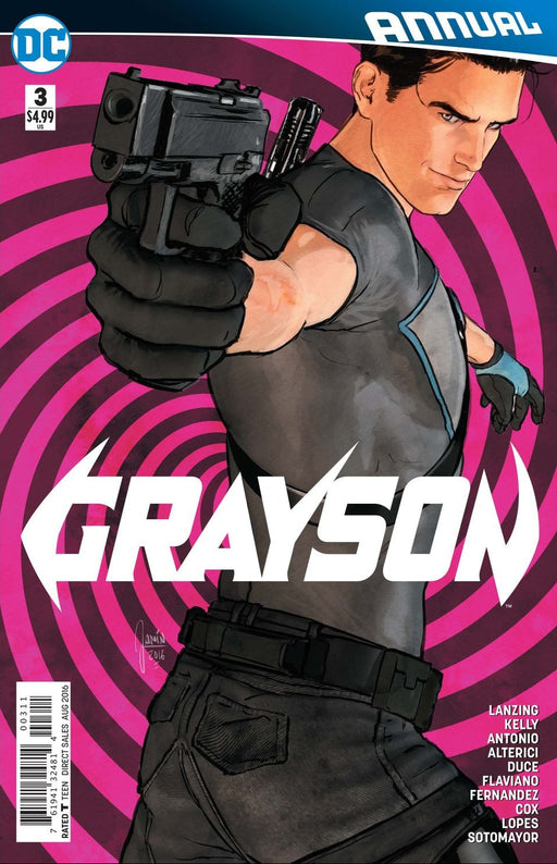Comic Books DC Comics - Grayson (2014) Annual 003 (Cond. FN+) - 4228 - Cardboard Memories Inc.