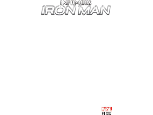Comic Books Marvel Comics - Infamous Iron Man 01 - Blank Cover - 4292 - Cardboard Memories Inc.