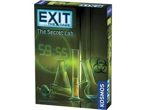 Board Games Thames and Kosmos - EXIT - The Secret Lab - Cardboard Memories Inc.
