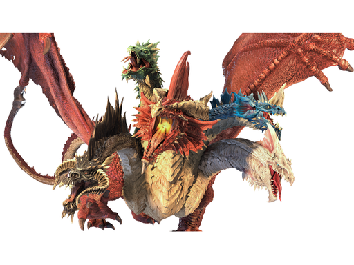 Role Playing Games Wizards of the Coast - Dungeons and Dragons - Icons of the Realms - Gargantuan Tiamat Figure - Cardboard Memories Inc.