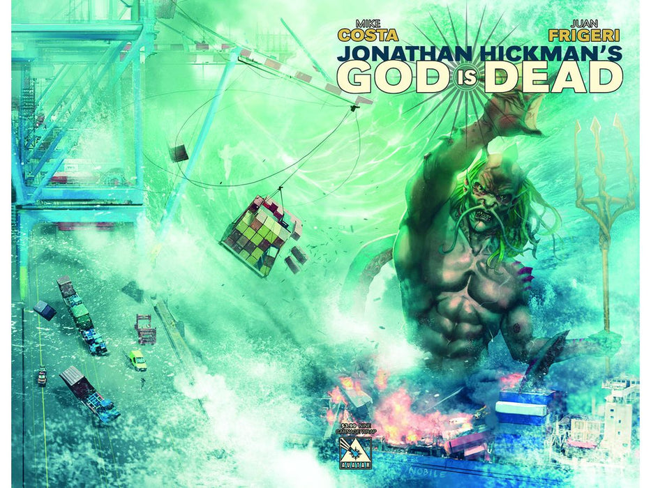 Comic Books Avatar Press - God is Dead 009 - Carnage Wraparound Cover - 2339 - Cardboard Memories Inc.