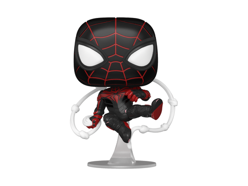 Action Figures and Toys POP! -  Movies - Marvel Spider-Man Miles Morales - Miles Morales Advanced Tech Suit - Gamerverse - Cardboard Memories Inc.