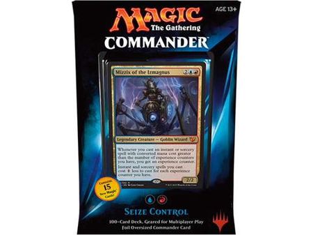 Trading Card Games Magic The Gathering - 2015 - Commander Deck - Seize Control - Cardboard Memories Inc.