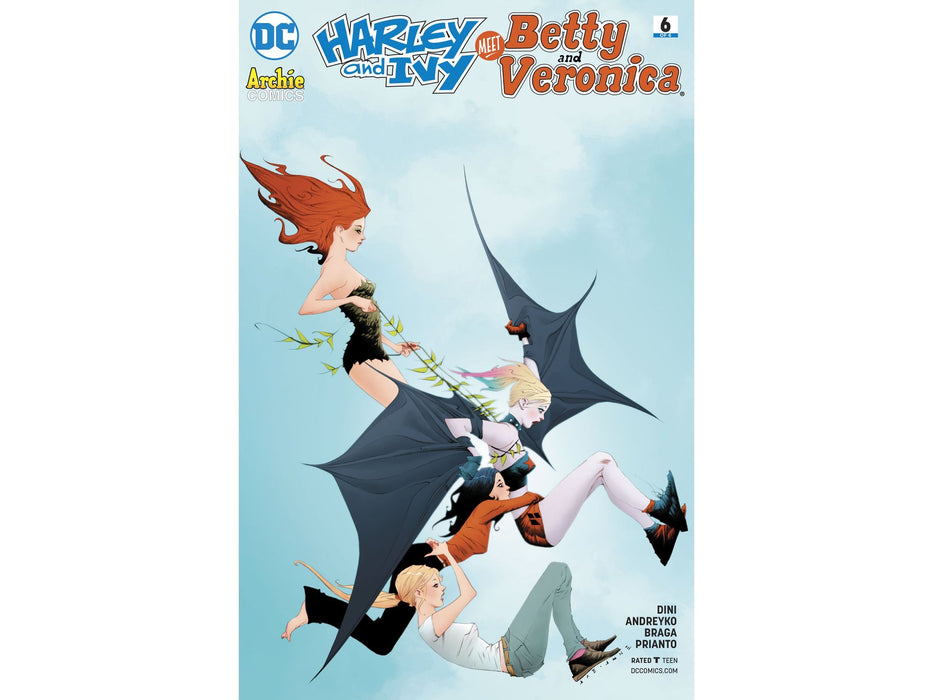 Comic Books DC Comics - Harley and Ivy Meet Betty and Veronica 006 - Variant Cover - 3834 - Cardboard Memories Inc.