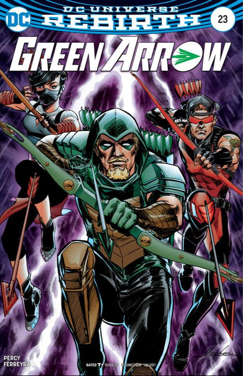 Comic Books DC Comics - Green Arrow (2016 5th Series) 023 - Cover B Variant Edition (Cond. FN) - 4287 - Cardboard Memories Inc.