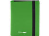 Supplies Ultra Pro - 2 Pocket - Pro-Binder - Lime Green - Cardboard Memories Inc.
