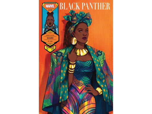 Comic Books Marvel Comics - Black Panther 024 - Bartel Shuri Womens History Month Variant Edition (Cond. VF-) - 5452 - Cardboard Memories Inc.