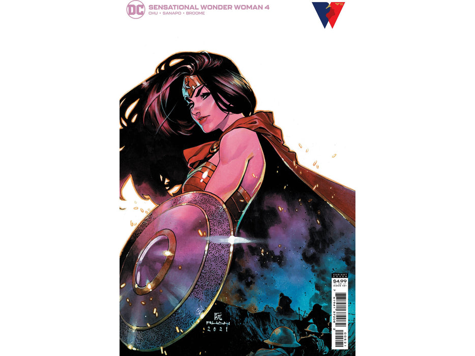 Comic Books DC Comics - Sensational Wonder Woman 005 - Satucci Variant Edition (Cond. VF-) - 11822 - Cardboard Memories Inc.