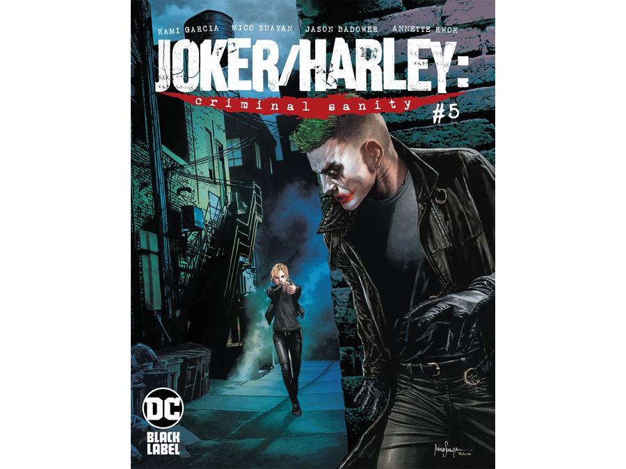 Comic Books DC Comics - Joker Harley Criminal Sanity 005 of 9 CVR B Mico Variant Edition (Cond. FN-) - MG0045 - Cardboard Memories Inc.