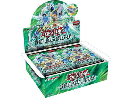 Trading Card Games Konami - Yu-Gi-Oh! - Legendary Duelists - Synchro Storm - 1st Edition - Booster Box - Cardboard Memories Inc.