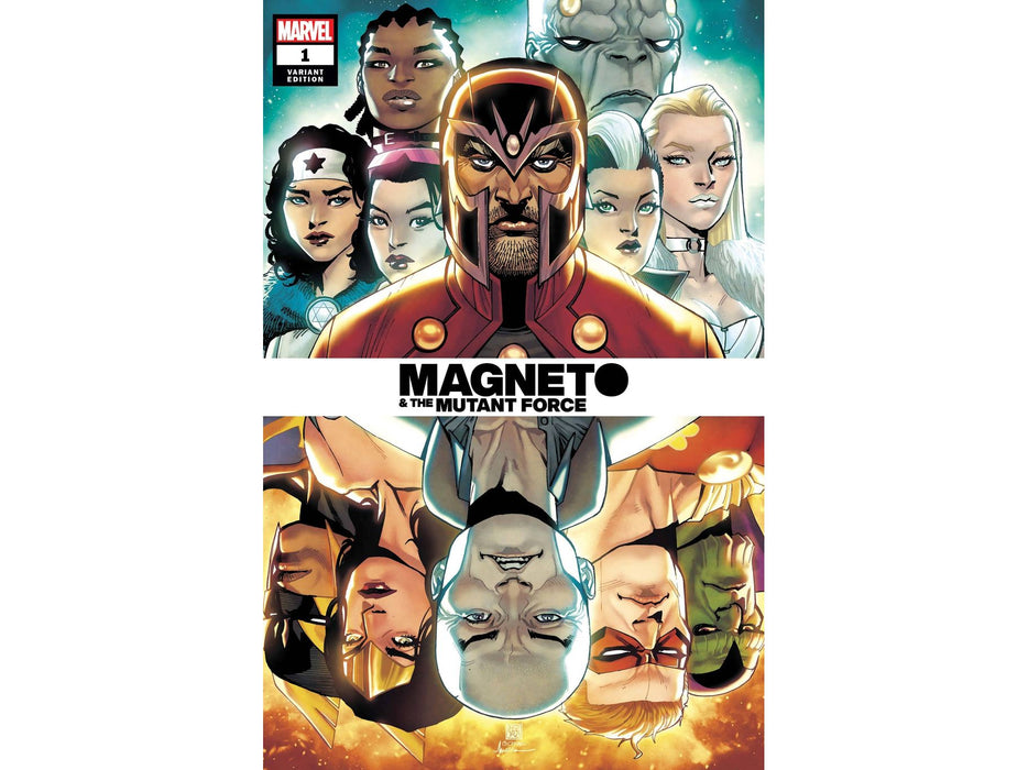 Comic Books Marvel Comics - Heroes Reborn - Magneto and Mutant Force 001 - Chang Spoiler Variant Edition (Cond. VF-) - 11086 - Cardboard Memories Inc.