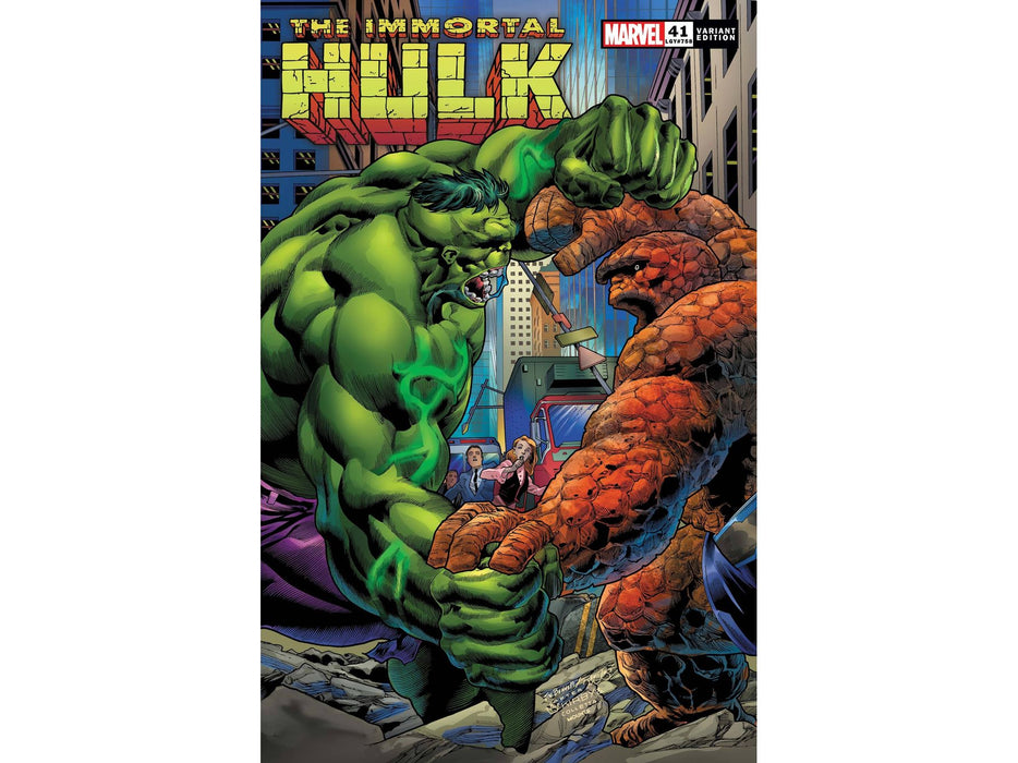 Comic Books Marvel Comics - Immortal Hulk 041 - Bennet Variant Edition (Cond. VF-) - 5311 - Cardboard Memories Inc.