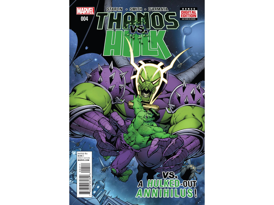 Comic Books, Hardcovers & Trade Paperbacks Marvel Comics - Thanos vs. Hulk 004 (Cond. VF-) - 3986 - Cardboard Memories Inc.