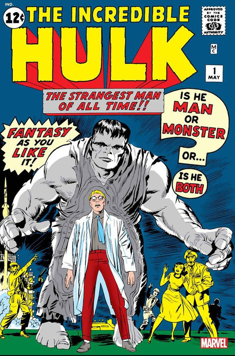 Comic Books Marvel Comics - Incredible Hulk (1962 Marvel 1st Series) 001 - Facsimile Edition (Cond. FN) - 4444 |
Cardboard Memories Inc.
75960609720300111