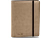 Supplies Ultra Pro - Leatherette Side-loading Premium Binder - Tan White - Cardboard Memories Inc.