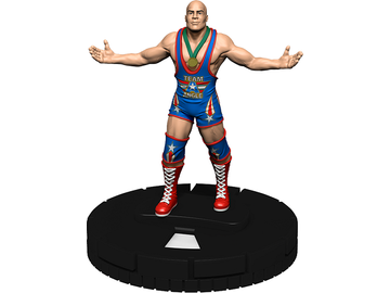 Collectible Miniature Games Wizkids - WWE - HeroClix - Wave 2 - Kurt Angle - Cardboard Memories Inc.