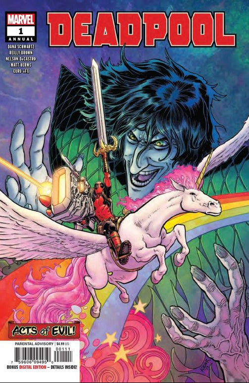 Comic Books Marvel Comics - Deadpool Annual (2018 5th Series) Annual 001 (Cond. VG) - 4379 - Cardboard Memories Inc.