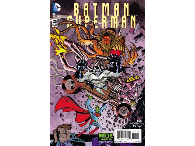 Comic Books DC Comics - Batman Superman 025 - Monsters of the Month Cover (Cond. VF-) - 4005 - Cardboard Memories Inc.