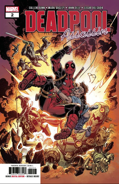 Comic Books Marvel Comics - Deadpool Assassin (2018) 002 (Cond. FN) - 4373 - Cardboard Memories Inc.