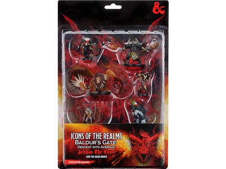 Role Playing Games Wizards of the Coast - Dungeons and Dragons - Icons of the Realms - Arkhan and the Dark Order - Cardboard Memories Inc.