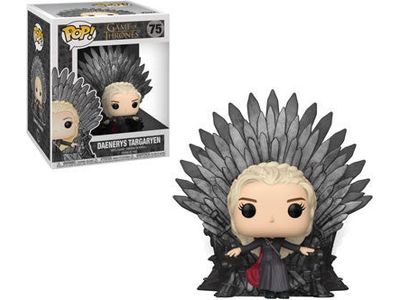 Action Figures and Toys POP! - Television - Game of Thrones - Daenerys Targaryen - Sitting On Throne - Cardboard Memories Inc.
