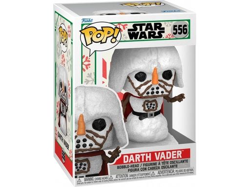 Action Figures and Toys POP! - Movies - Star Wars - Holiday Snowman Darth Vader - Cardboard Memories Inc.