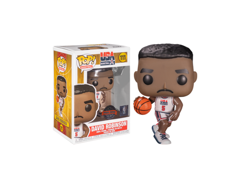 Action Figures and Toys POP! - Sports - NBA - Team USA - David Robinson - Special Edition - Cardboard Memories Inc.