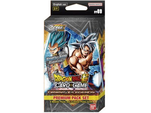 Trading Card Games Bandai - Dragon Ball Super - Dawn of the Z-Legends - Premium Pack Set - Cardboard Memories Inc.