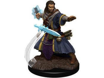 Role Playing Games Wizards of the Coast - Dungeons and Dragons - Icons of the Realms - Male Human Wizard - Premium Figure - 93041 - Cardboard Memories Inc.