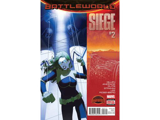 Comic Books Marvel Comics - Battleworld Siege 002 (Cond. VF-) 5370 - Cardboard Memories Inc.