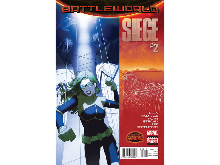Comic Books Marvel Comics - Battleworld Siege 002 (Cond. VF-) 5370 - Cardboard Memories Inc.