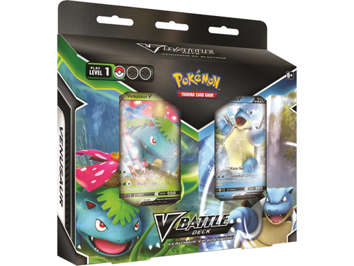 Trading Card Games Pokemon - V Battle Deck - Venusaur vs Blastoise - Cardboard Memories Inc.