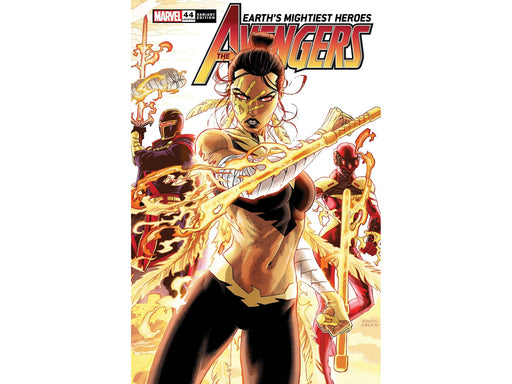 Comic Books Marvel Comics - Avengers 044 - Weaver Connecting Variant Edition (Cond. VF-) - 5815 - Cardboard Memories Inc.