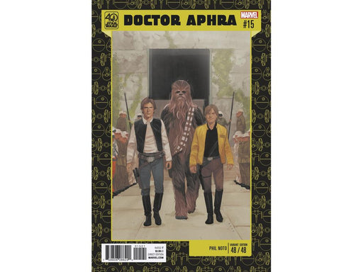 Comic Books Marvel Comics - Star Wars Doctor Aphra 015 - 40th Anniversary Cover - 3525 - Cardboard Memories Inc.