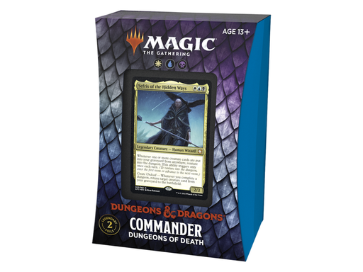 Trading Card Games Magic The Gathering - Dungeons and Dragons - Adventures in the Forgotten Realms - Commander Deck - Dungeons of Death - Cardboard Memories Inc.