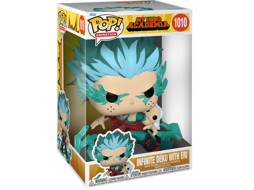Action Figures and Toys POP! - Television - My Hero Academia - Infinite Deku with Eri - 10" - Cardboard Memories Inc.